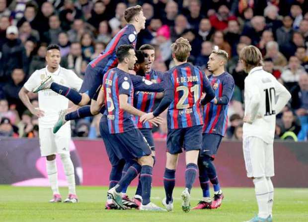 نهائي السوبر الإسباني بين برشلونة وريال مدريد على قناة مفتوحة