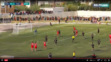 النجم الساحلي - ملعب مرناق بث مباشر